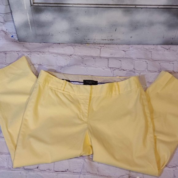 Talbots Pants - Talbots Signature 8P Yellow Capris